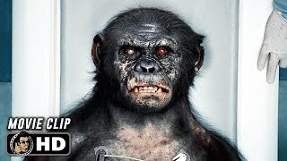 RISE OF THE PLANET OF THE APES Clip  GenSys Laboratories 2011 SciFi