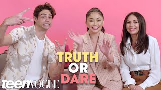 To All the Boys Ive Loved Before Cast Plays Truth or Dare  Teen Vogue