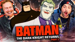 BATMAN The Dark Knight Returns Part 2 MOVIE REACTION FIRST TIME WATCHING DC Animated 2013