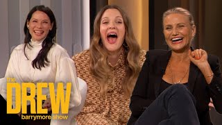 Drew Kicks Off Her First Show with Her Charlies Angels Sisters Cameron Diaz and Lucy Liu