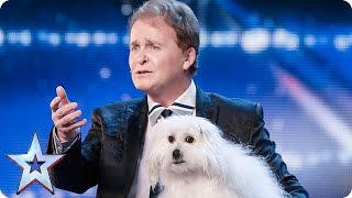 Marc Mtral and his talking dog Wendy wow the judges  Audition Week 1  Britains Got Talent 2015