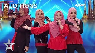 NAMA PROVES That Talent Cant Be Judged From The Outside  Asias Got Talent 2019 on AXN Asia