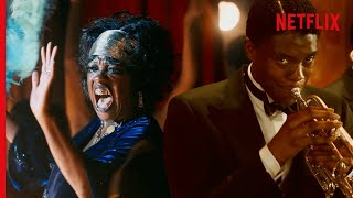 Deep Moaning Blues Official  Viola Davis and Chadwick Boseman  Ma Raineys Black Bottom