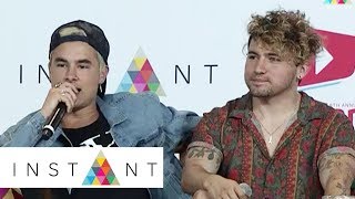 Kian Lawley  JC Caylen On H8ers How They Met Their New Content  More  VidCon 2017  INSTANT