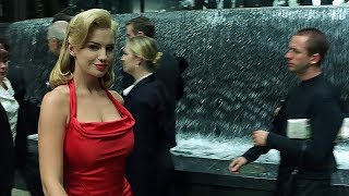 The woman in the red dress  The Matrix Open Matte