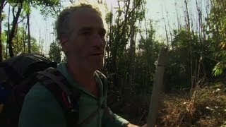 Presenter Gordon Buchanan is trapped by a forest fire  Wild Burma Natures Lost Kingdom  BBC Two