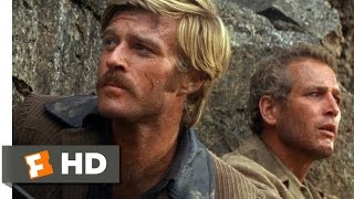Butch Cassidy and the Sundance Kid 1969  Off the CliffScene 35  Movieclips