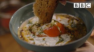 Nigellas dreamy Turkish Poached Eggs  BBC