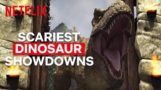 Scariest Showdowns in Jurassic World Camp Cretaceous  Netflix After School