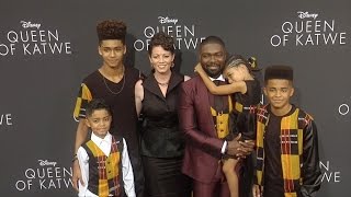 David Oyelowo Jessica Oyelowo  Kids Queen of Katwe Premiere