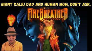 Dragon Kaiju and a human woman have a son draconic teen hero in Firebreather 2010 movie review