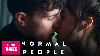 Marianne and Connells First Kiss  Normal People Exclusive First Look Preview