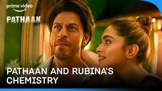 Pathaan and Rubinas Bond  Shah Rukh Khan Deepika Padukone John Abraham  Prime Video India