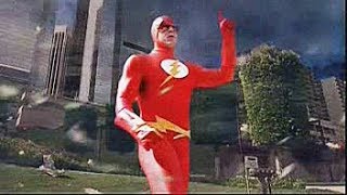 Flash stops the tornado  Justice League Of America
