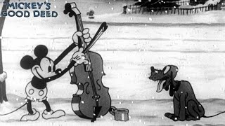 Mickeys Good Deed 1932 Disney Cartoon Short Film  Mickey Mouse Pluto