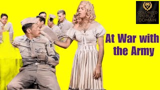 Classic Comedy Gold At War with the Army 1950  MustWatch Military Madness