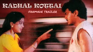 Kadhal Kottai Trailer cut  Ajith Kumar  Devayani  Deva  Agathiyan