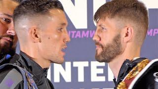 WHO FLINCHED Liam Davies vs Jason Cunningham  FACE OFF  Queensberry  TNT Sports Boxing