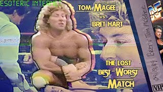 Tom Magee Vs Bret Hart The Lost BestWorst Match  Esoteric Internet