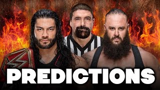 WWE Hell In A Cell 2018 Predictions