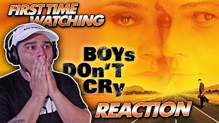 IM IN TEARS Boys Dont Cry 1999 FIRST TIME WATCHING MOVIE REACTION Brandon Teena
