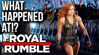 WHAT HAPPENED AT WWE Royal Rumble 2019