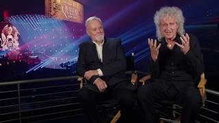 BOHEMIAN RHAPSODY Brian May  Roger Taylor Behind The Scenes Interview