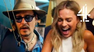 Margot Robbie Johnny Depp Emma Stone  More Celebs Freaked By Magic  David Blaine Beyond Magic