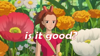 The Secret World of Arrietty  Anime Movie Review  a Studio Ghibli movie