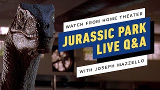 Jurassic Park Live QA WatchAlong w Actor Joseph Mazzello
