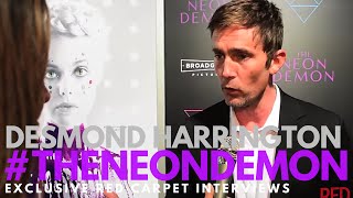 Desmond Harrington interviewed at the LA Premiere of The Neon Demon TheNeonDemon