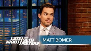 Matt Bomer Singing Helped Me Strip in Magic Mike XXL  Late Night with Seth Meyers