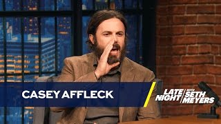 Casey Affleck Doesnt Like Doing Boston Accents