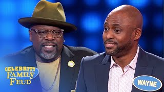 Cedric the Entertainer and Wayne Brady bring the funny  Celebrity Family Feud