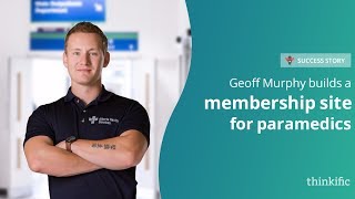 How To Grow your Online Course Membership Site  Thinkific Success Stories Geoff Murphy
