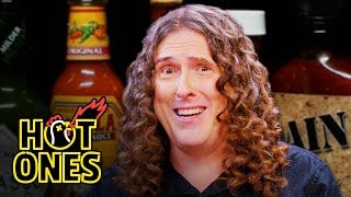 Weird Al Yankovic Goes Beyond Insanity While Eating Spicy Wings  Hot Ones