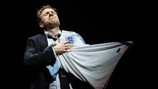 Death of England Man Lets Rip At Dads Funeral ft Rafe Spall  National Theatre