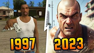 Evolution of Grand Theft Auto 19972023