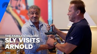 The Family Stallone  Sly Visits Arnold S1 E6  Paramount