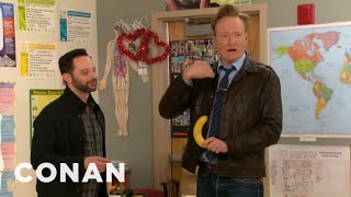 Conan  Nick Kroll Teach A Sex Ed Class  CONAN on TBS