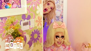Trixie Shows Katya Around the Motel  Trixie Motel  discovery