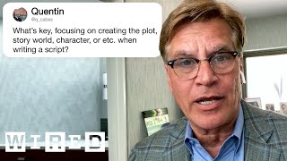 Aaron Sorkin Answers Screenwriting Questions From Twitter  Tech Support  WIRED