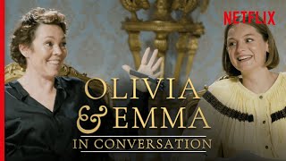 The Queen Meets Diana  Olivia Colman and Emma Corrin  The Crown