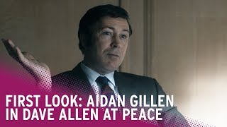 Aidan Gillen is Dave Allen  First Look at Dave Allen At Peace