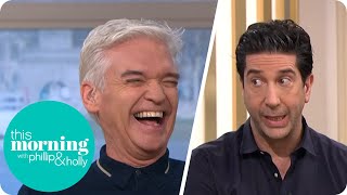 David Schwimmer Finds Out Phillip Was On Friends  This Morning