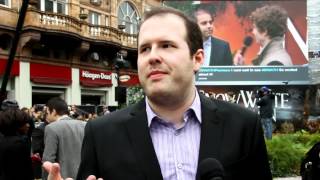 Snow White and the Huntsman World Premiere Interview  Evan Daugherty