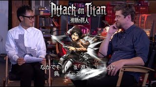 Attack on Titan  Live Action Movie Interview Andy Muschietti