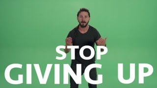 Shia LaBeouf Introductions JUST DO IT with Subtitles