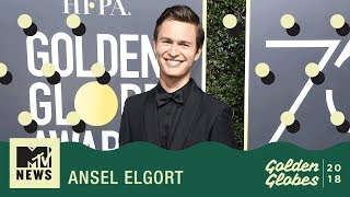Ansel Elgort  Edgar Wright on Baby Driver 2  Golden Globes 2018