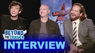 American Gods Interview  Neil Gaiman Michael Green  Bryan Fuller